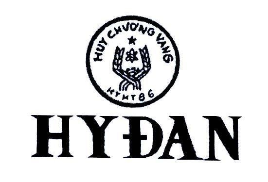 Mẫu nhãn hiệu HYĐAN Huy Chương Vàng KTKT 86