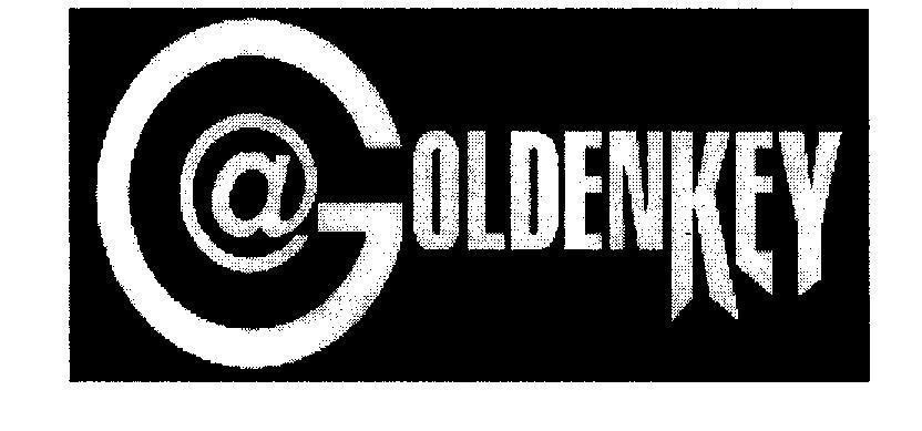Mẫu nhãn hiệu GOLDENKEY @