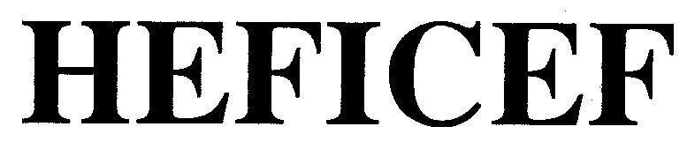 Mẫu nhãn hiệu HEFICEF