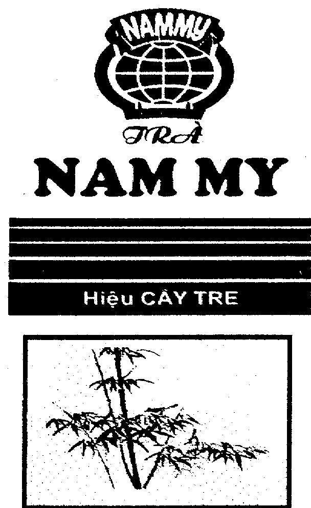 Mẫu nhãn hiệu NAM MY HIệU CÂY TRè TRà
