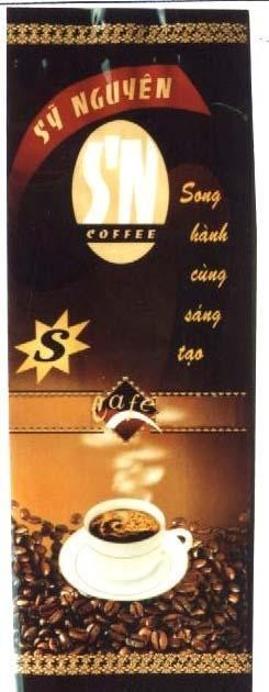 Mẫu nhãn hiệu Sỹ NGUYÊN SN COFFEE SONG HANH CUNG SANG TAO S CAFE