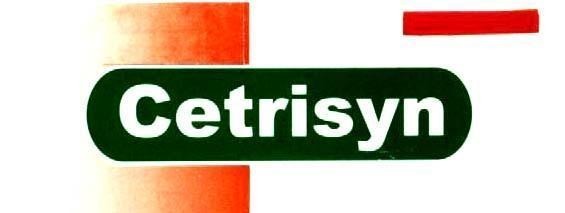 Mẫu nhãn hiệu CETRISYN
