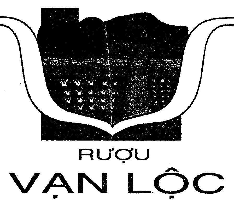 Mẫu nhãn hiệu VL VạN LộC RƯợU