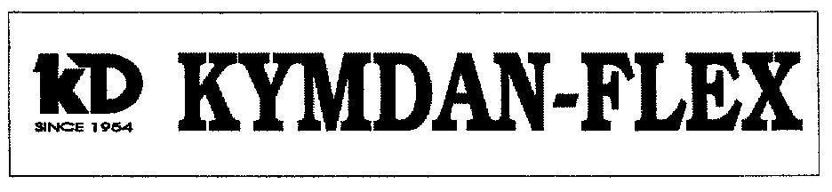 Mẫu nhãn hiệu KD KYMDAN-FLEX SINCE 1954