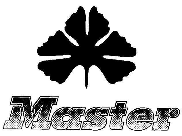 Mẫu nhãn hiệu MASTER