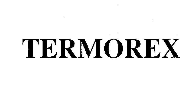 Mẫu nhãn hiệu TERMOREX