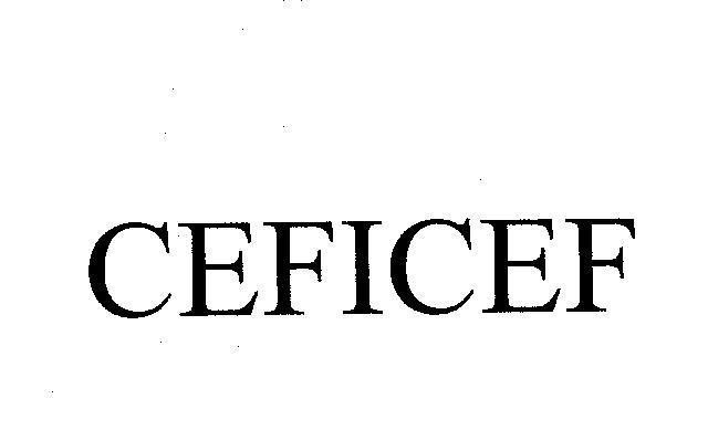 Mẫu nhãn hiệu CEFICEF