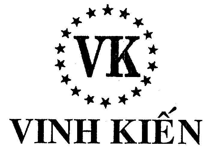 Mẫu nhãn hiệu VK Vinh Kiến