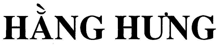 Mẫu nhãn hiệu Hằng Hưng