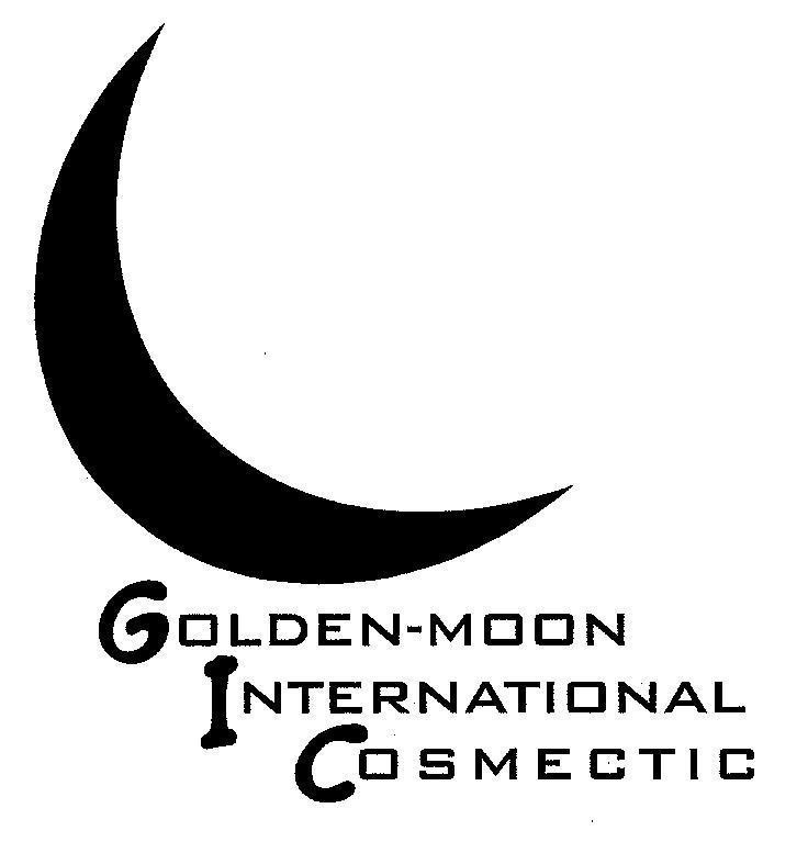 Mẫu nhãn hiệu GOLDEN-MOON INTERNATIONAL COSMECTIC