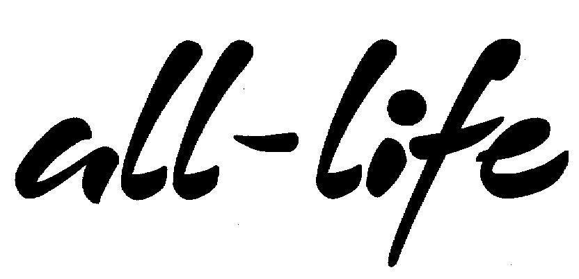 Mẫu nhãn hiệu ALL-LIFE
