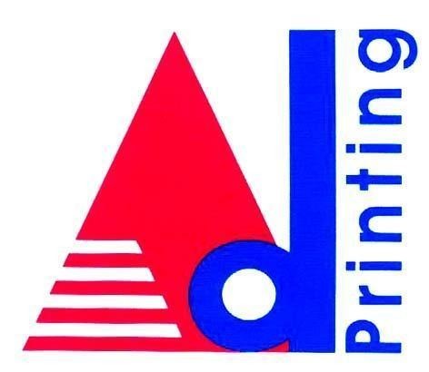 Mẫu nhãn hiệu AD PRINTING
