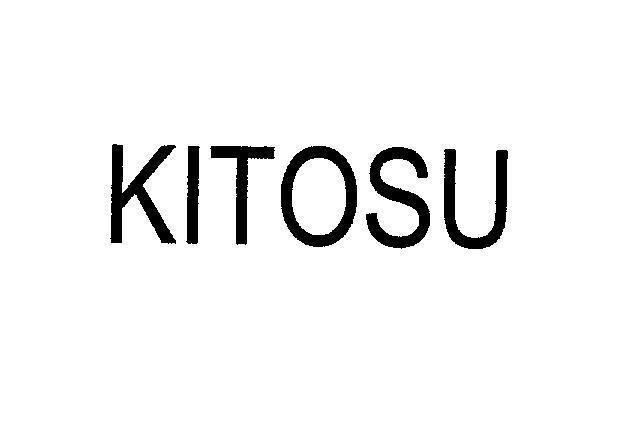 Mẫu nhãn hiệu KITOSU