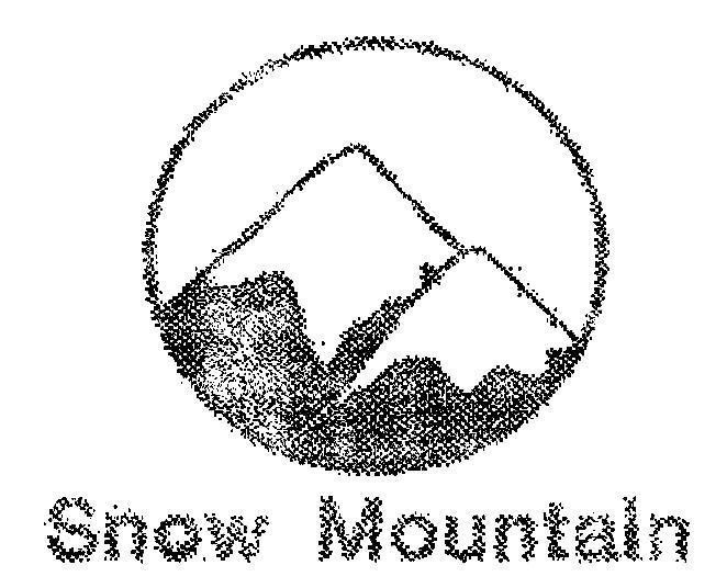Mẫu nhãn hiệu SNOW MOUNTAIN