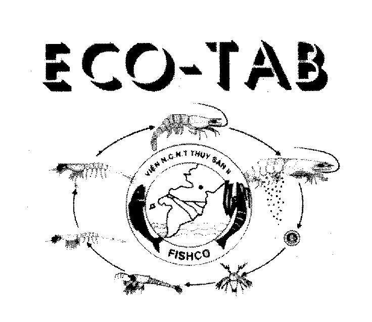 Mẫu nhãn hiệu ECO-TAB VIEN N.C.N.T FISHCO
