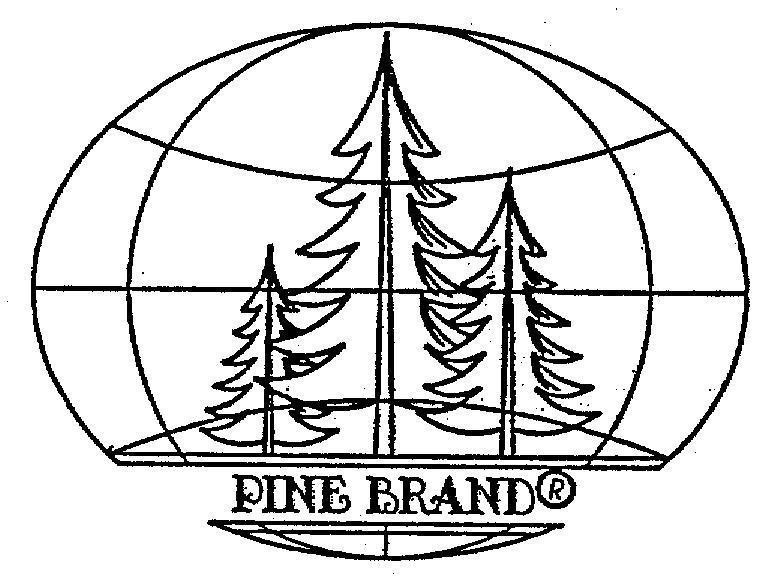 Mẫu nhãn hiệu PINE BRAND