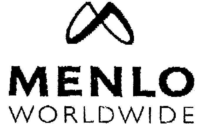 Mẫu nhãn hiệu MENLO WORLDWIDE