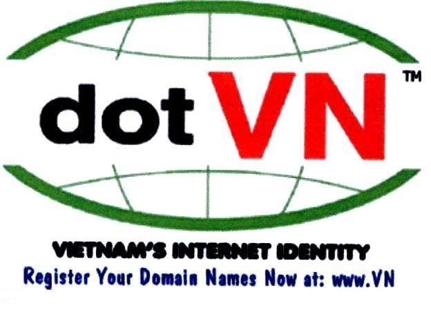 Mẫu nhãn hiệu DOT VN VIETNAM'S INTERNET IDENTITY