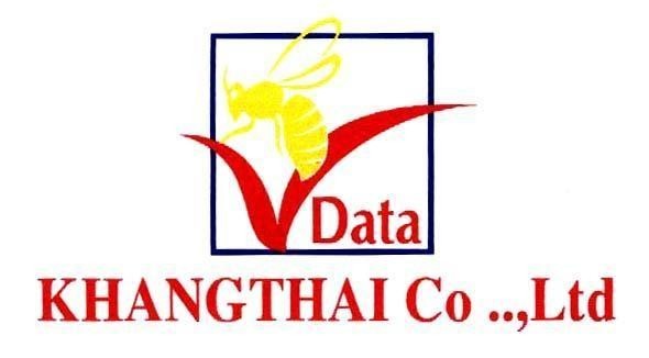 Mẫu nhãn hiệu V DATA KHANGTHAI CO.,LTD