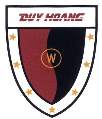 Mẫu nhãn hiệu DUY HOANG W
