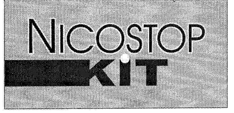 Mẫu nhãn hiệu NICOSTOP KIT