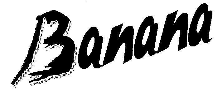 Mẫu nhãn hiệu BANANA
