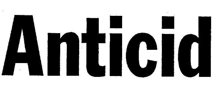 Mẫu nhãn hiệu ANTICID