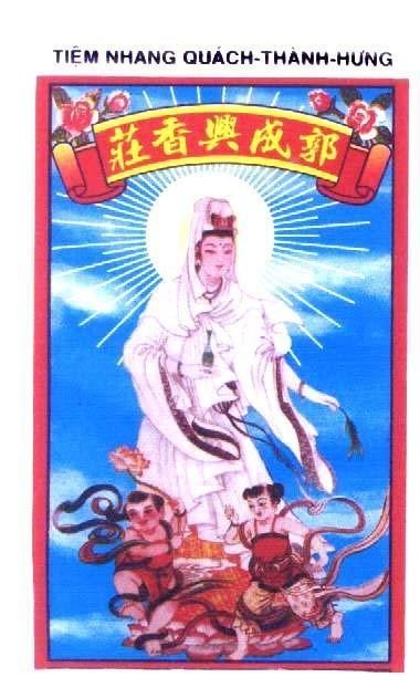 Mẫu nhãn hiệu QUáCH-THàNH-HƯNG TIEM NHANG