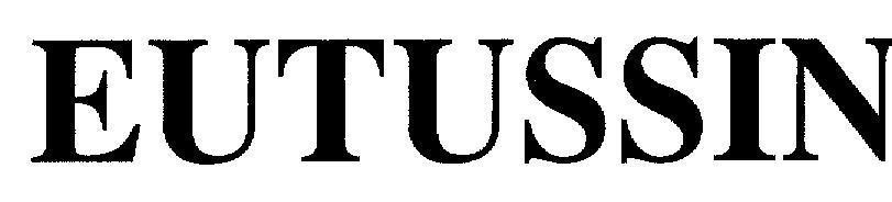 Mẫu nhãn hiệu EUTUSSIN