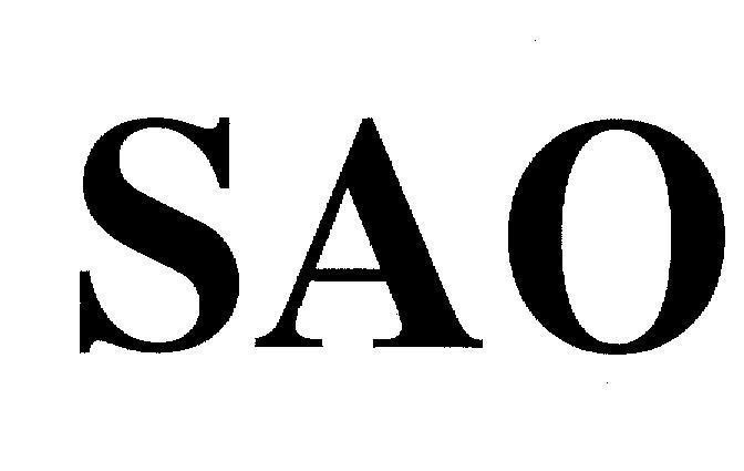 Mẫu nhãn hiệu SAO