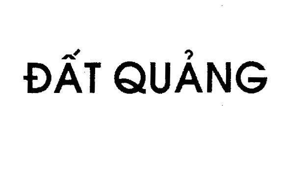 Mẫu nhãn hiệu ĐấT QUảNG