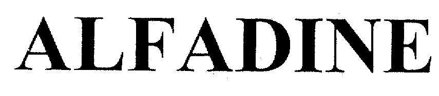 Mẫu nhãn hiệu ALFADINE