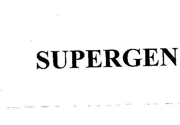 Mẫu nhãn hiệu SUPERGEN