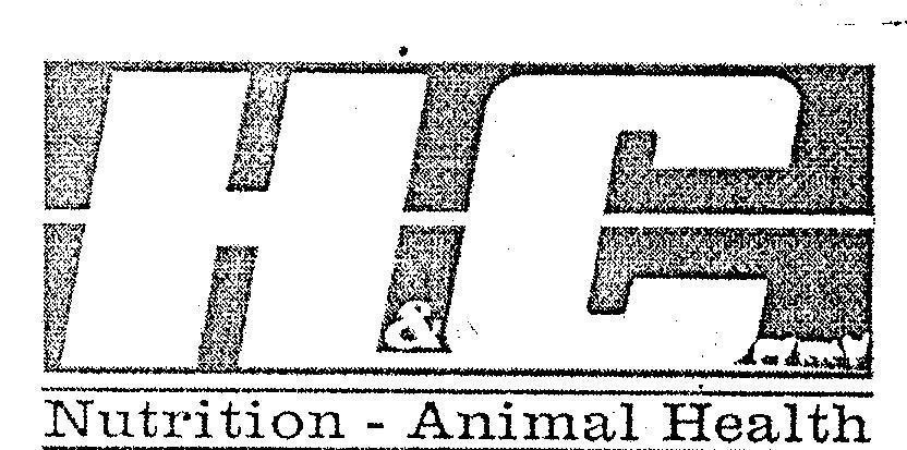 Mẫu nhãn hiệu H & C NUTRITION - ANIMAL HEALTH