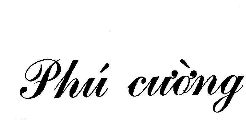 Mẫu nhãn hiệu Phú Cường