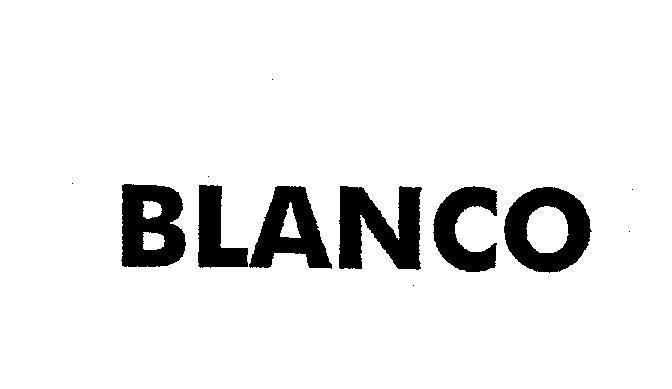 Mẫu nhãn hiệu BLANCO