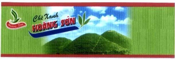 Mẫu nhãn hiệu HOàNG SơN CHE XANH