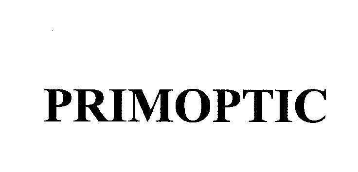Mẫu nhãn hiệu PRIMOPTIC