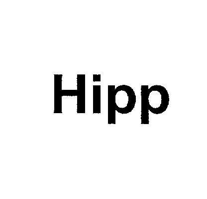 Mẫu nhãn hiệu HIPP