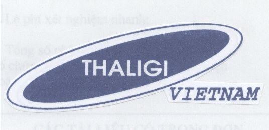 Mẫu nhãn hiệu THALIGI VIETNAM