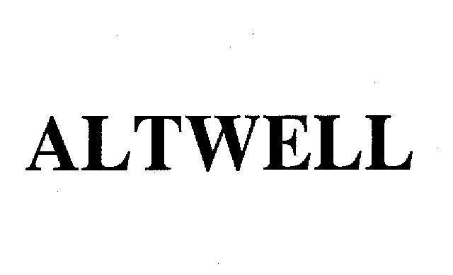 Mẫu nhãn hiệu ALTWELL