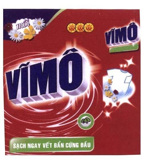 Mẫu nhãn hiệu VĩMÔ Sạch Ngay Vết Bẩn Cứng Đầu