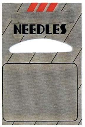 Mẫu nhãn hiệu NEEDLES