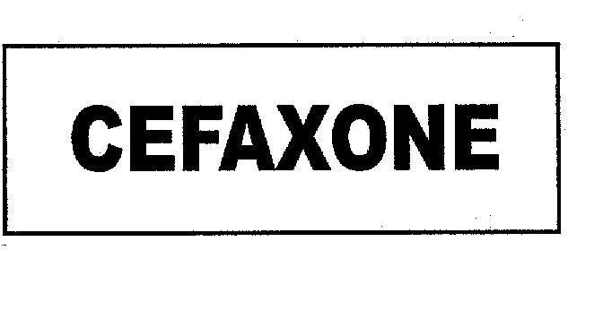 Mẫu nhãn hiệu CEFAXONE