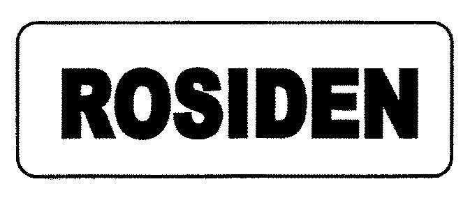 Mẫu nhãn hiệu ROSIDEN