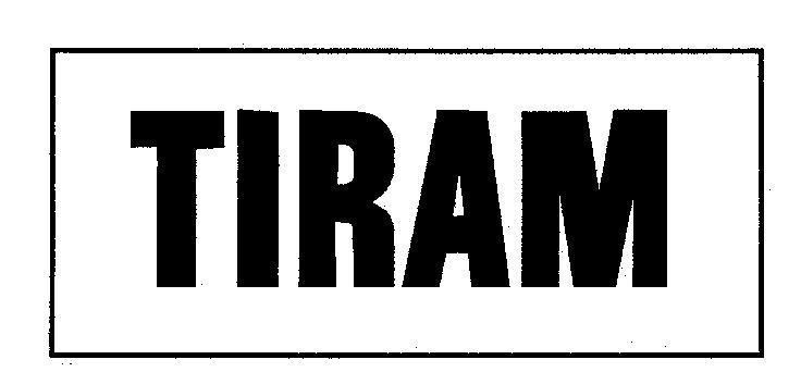 Mẫu nhãn hiệu TIRAM