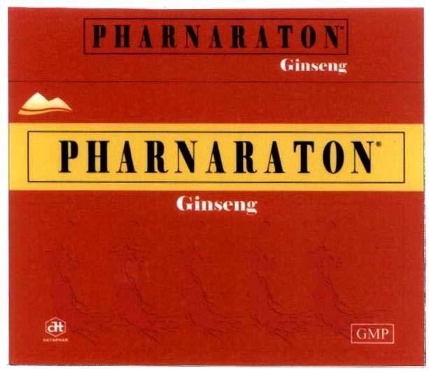 Mẫu nhãn hiệu PHARNARATON GINSENG GMP