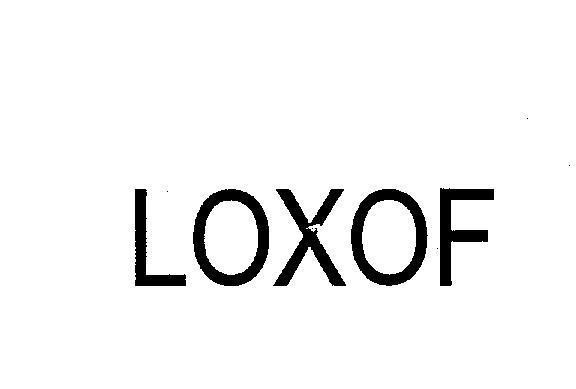 Mẫu nhãn hiệu LOXOF