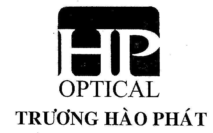 Mẫu nhãn hiệu HP Trương Hào Phát OPTICAL