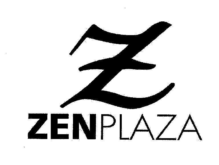 Mẫu nhãn hiệu Z ZENPLAZA